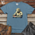 Vintage Poker Playing Turtle Heavy Cotton Comfort Colors Tee