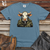 Cow Camo Army Combat Brigade Heavy Cotton Comfort Colors Tee