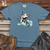 Sunset Shark Ride Heavy Cotton Comfort Colors Tee