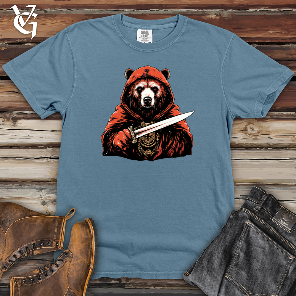 Sword-Wielding Grizzly Heavy Cotton Comfort Colors Tee