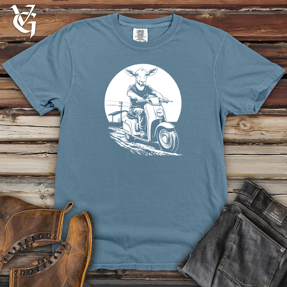 Retro Scootin Livestock Heavy Cotton Comfort Colors Tee