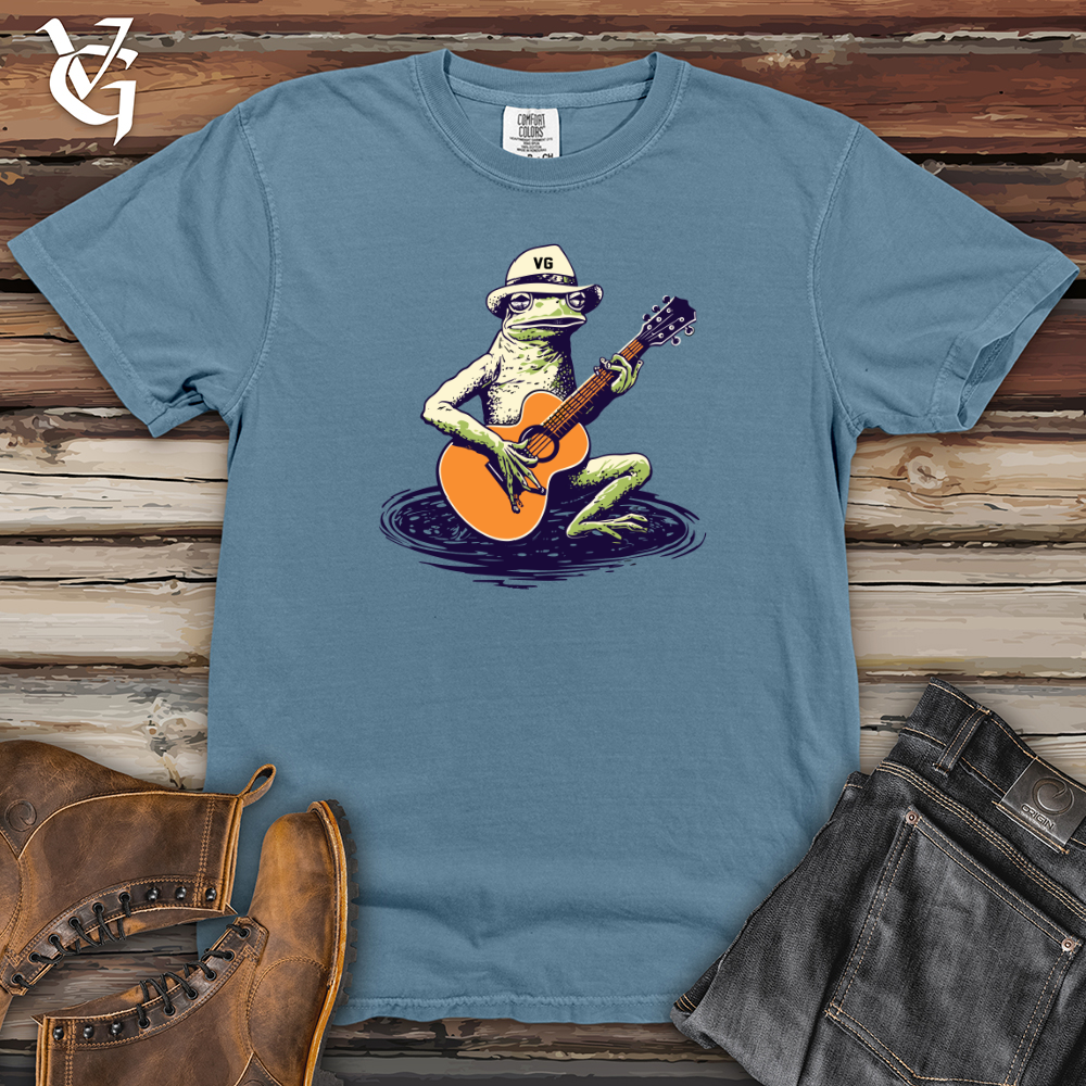 Guitar Groove Frog Heavy Cotton Comfort Colors Tee