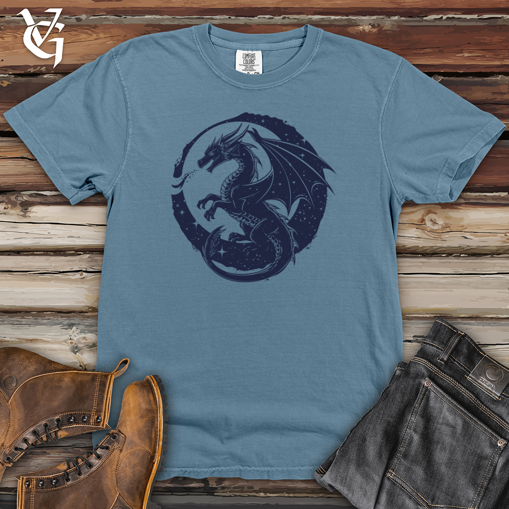 Celestial Dragon Circle Heavy Cotton Comfort Colors Tee