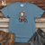 Surfing Shark Wheels Heavy Cotton Comfort Colors Tee