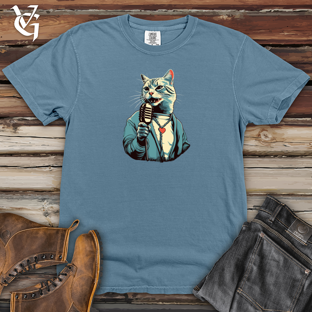 Crooning Kitty Heavy Cotton Comfort Colors Tee