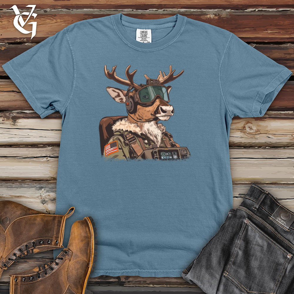 Deer Pilot Gear-up Heavy Cotton Comfort Colors Tee