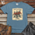 Retro Dog Sled Daredevil Heavy Cotton Comfort Colors Tee