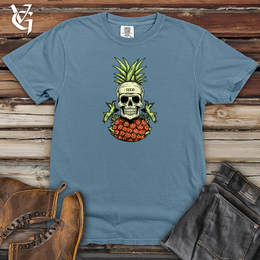 Celestial Pineapple Skeleton Heavy Cotton Comfort Colors Tee