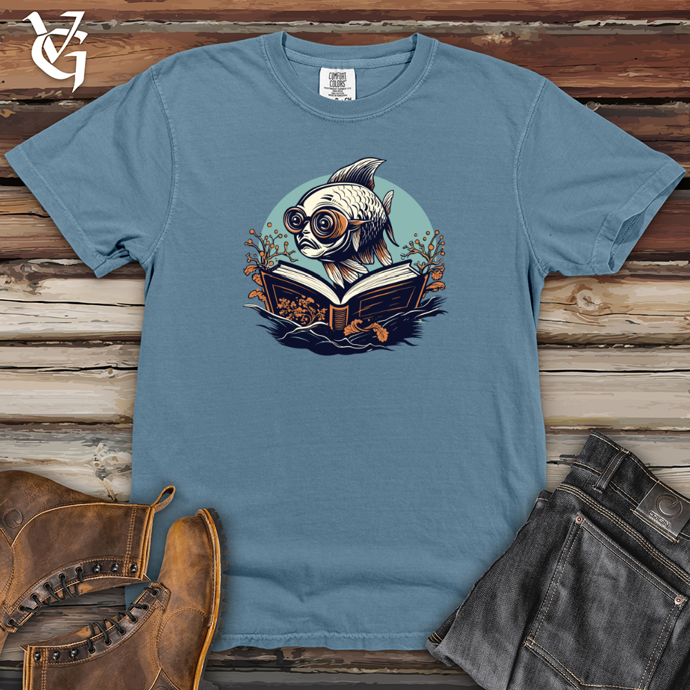 Deep Sea Bookworm Heavy Cotton Comfort Colors Tee