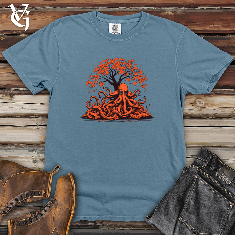 Retro Leaf Raker Heavy Cotton Comfort Colors Tee