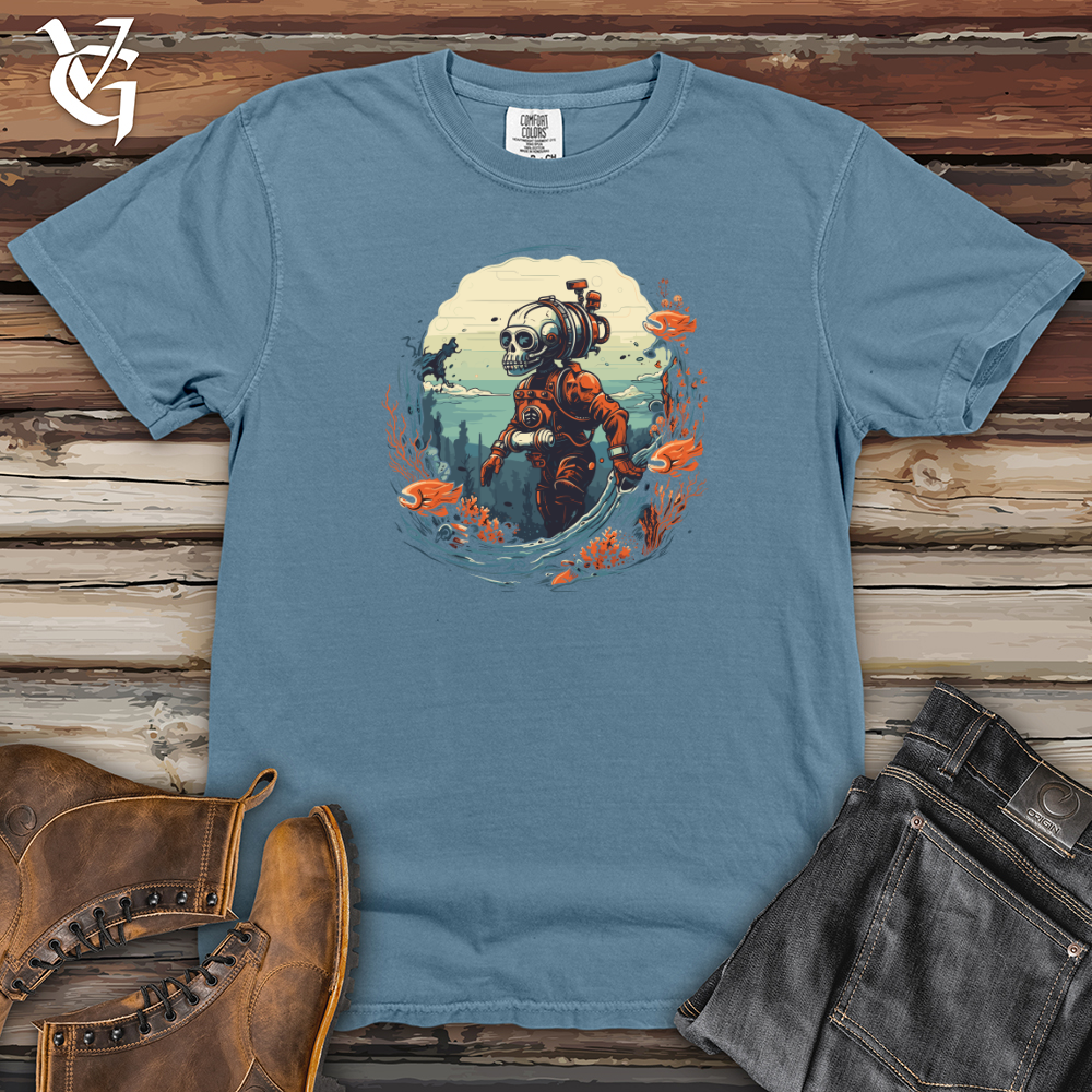 Retro Submarine Explorer Heavy Cotton Comfort Colors Tee