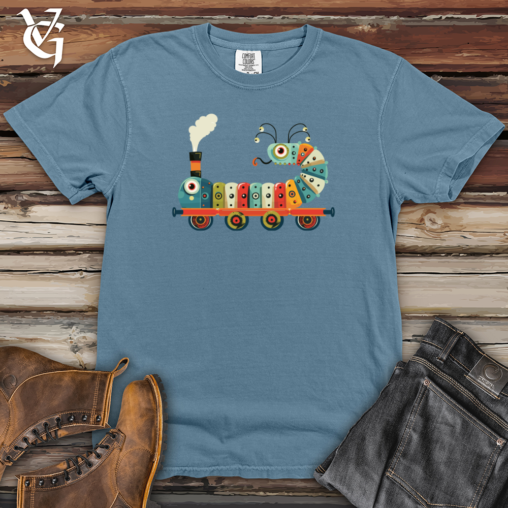 Caterpillar Locomotive Adventure Heavy Cotton Comfort Colors Tee