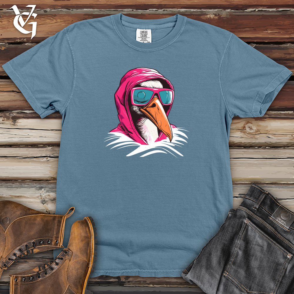 Vintage Ski Masked Flamingo Heavy Cotton Comfort Colors Tee