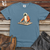 Vintage Game Night Penguin Heavy Cotton Comfort Colors Tee