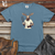 Tennis Antlers Heavy Cotton Comfort Colors Tee