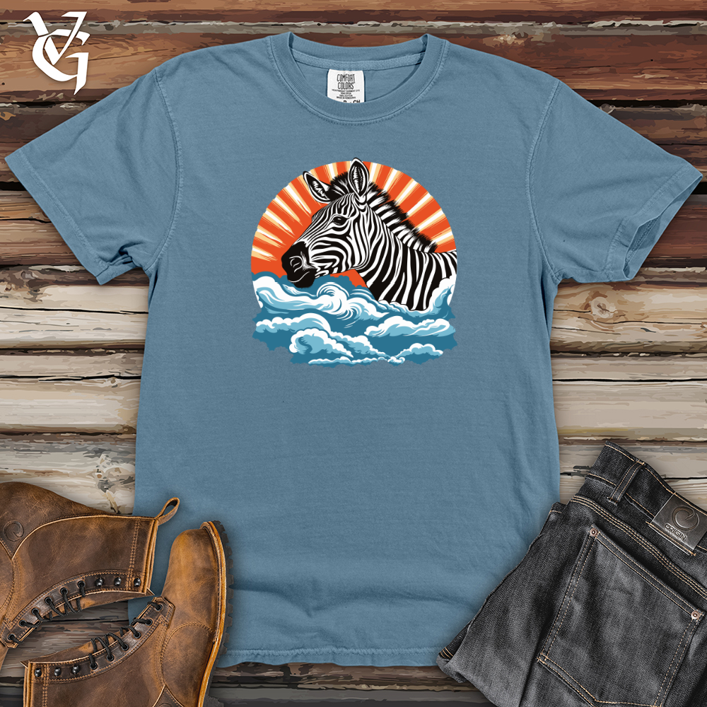 Zebrasky Clouds Heavy Cotton Comfort Colors Tee