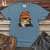 Retro Beanie Frog Heavy Cotton Comfort Colors Tee