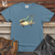 Retro HeliShark Heavy Cotton Comfort Colors Tee