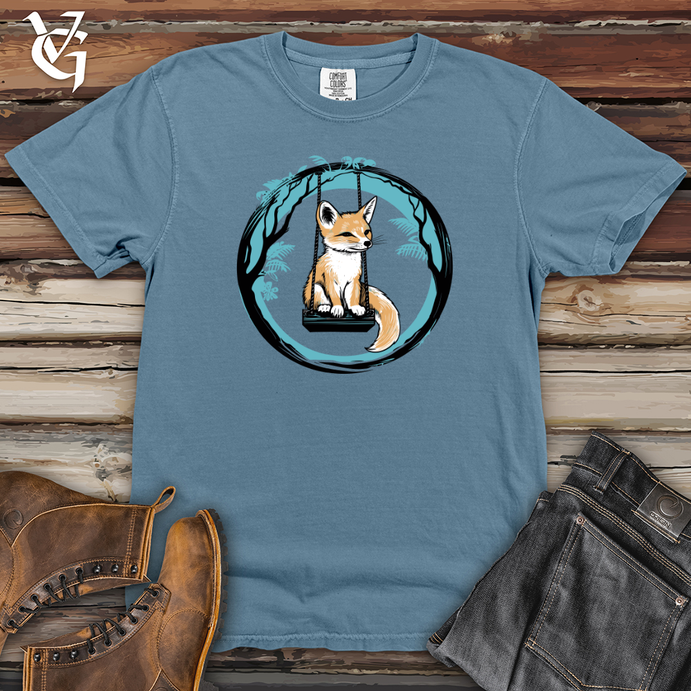 Swinging Fox Tale Heavy Cotton Comfort Colors Tee