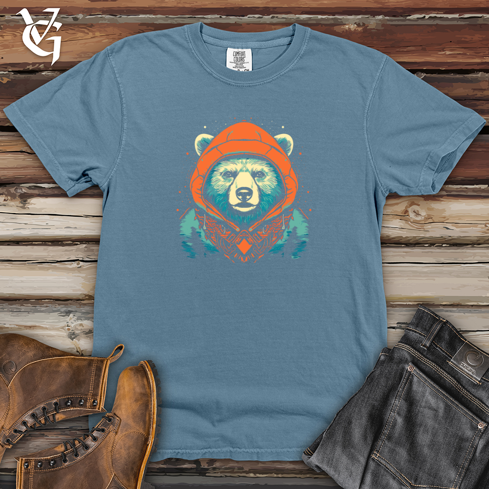 Retro Cosmic Beanie Bear Heavy Cotton Comfort Colors Tee