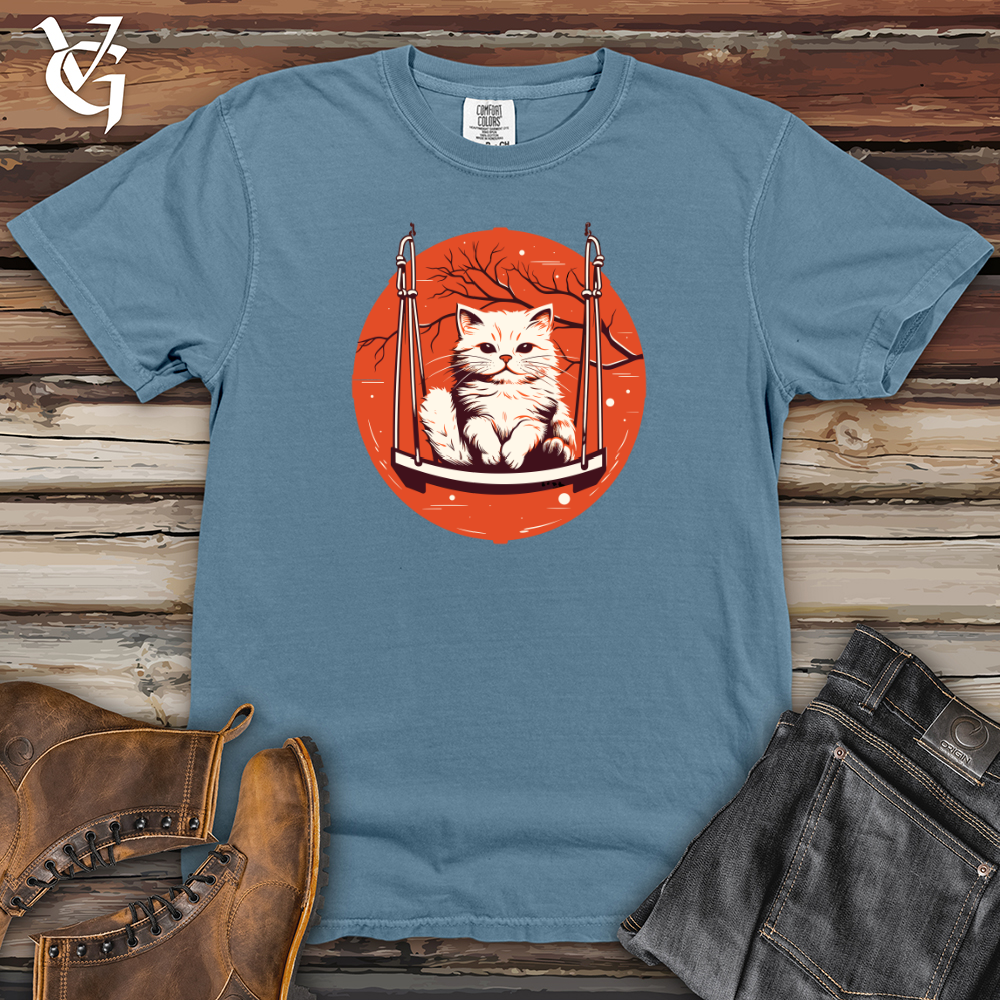 Feline Swingtime Heavy Cotton Comfort Colors Tee