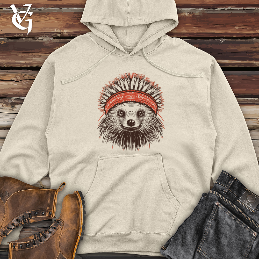 Porcupine Forest Frost Beanie Bliss Midweight Hooded Sweatshirt