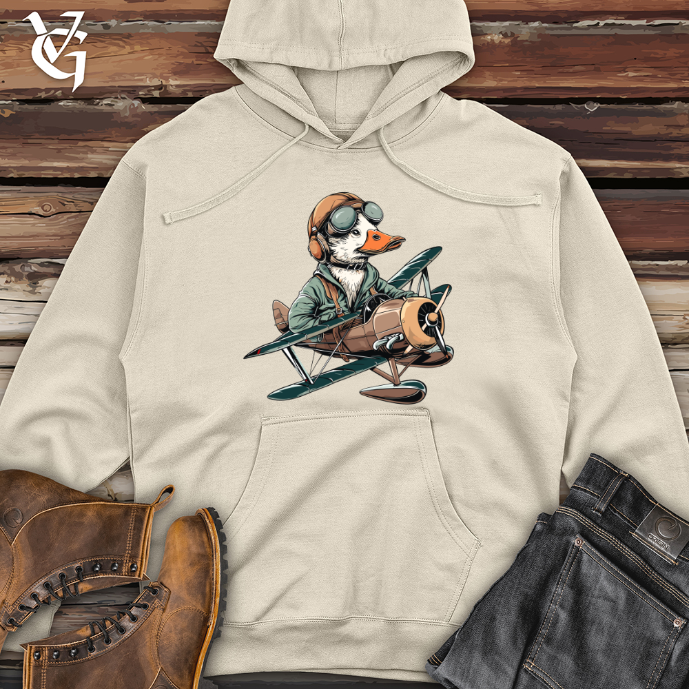 Aviator Duck Flight Midweight Hooded Sweatshirt