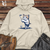 Cat Golfing Midweight Hooded Sweatshirt