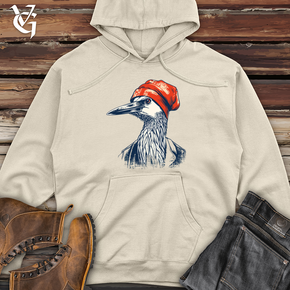 Crane Beanie Bliss Midweight Hooded Sweatshirt