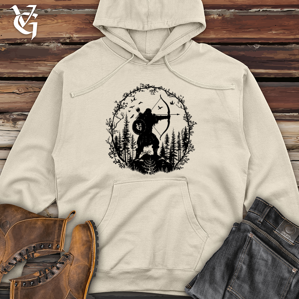 Archer Wilderness Silhouette Midweight Hooded Sweatshirt