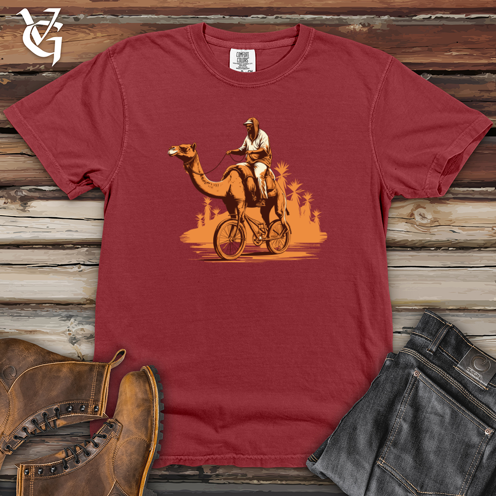 Camel Cycle Desert Drift Adventure Heavy Cotton Comfort Colors Tee