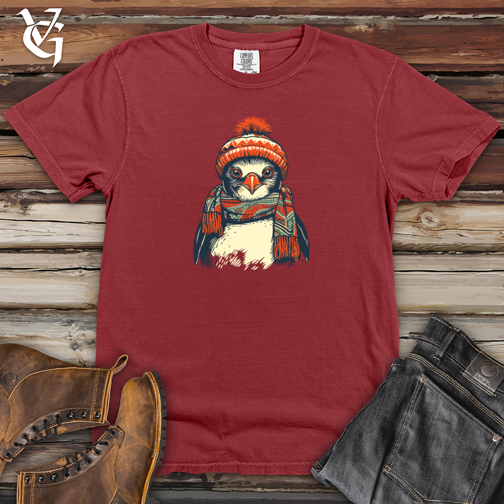 Vintage Frosty Penguin Heavy Cotton Comfort Colors Tee