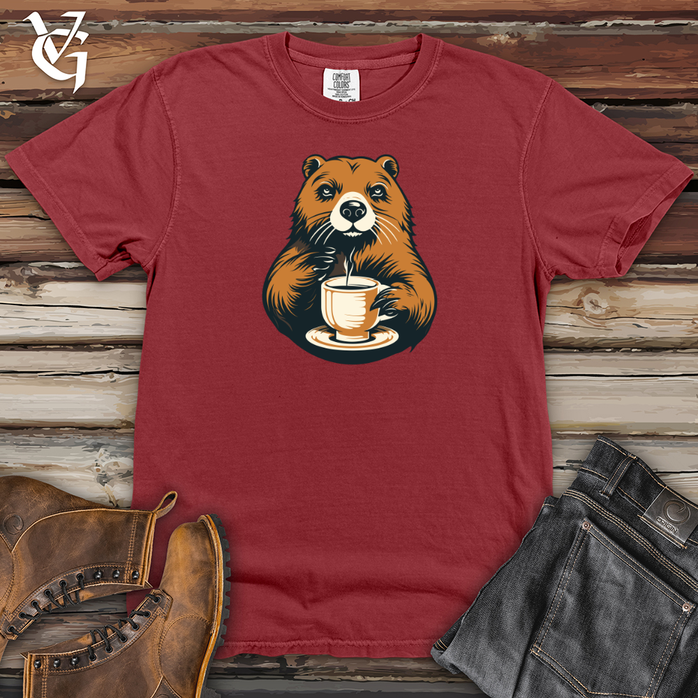 Caffeinated Beaver Brew Heavy Cotton Comfort Colors Tee