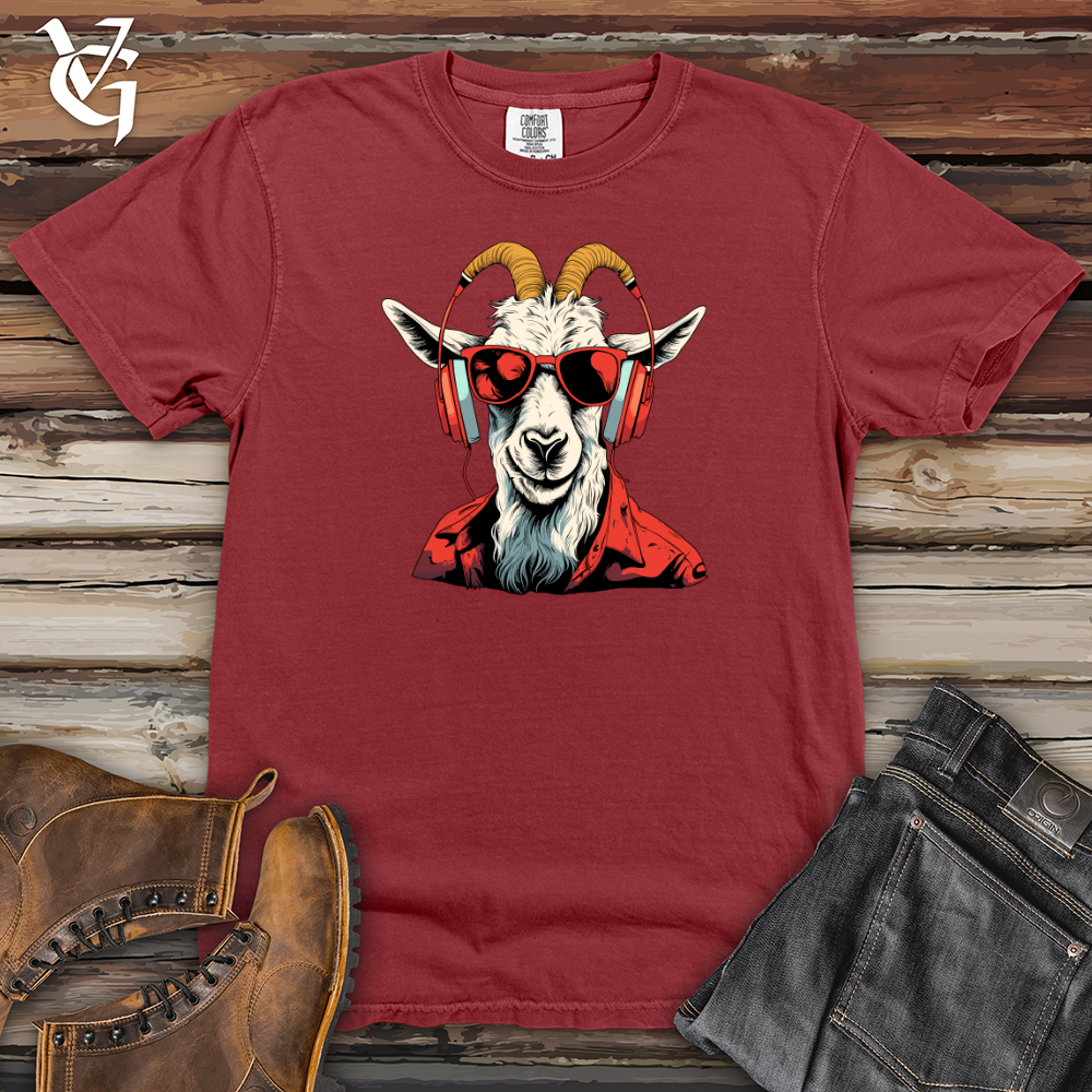 Goat Grooves Headphone Style Heavy Cotton Comfort Colors Tee