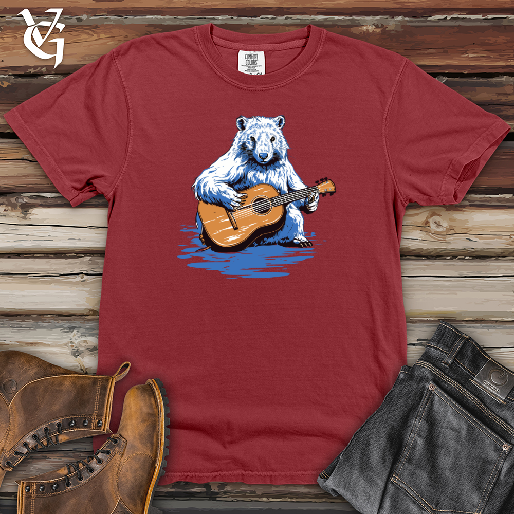 Beaver Timber Melody Guitar Strum Heavy Cotton Comfort Colors Tee