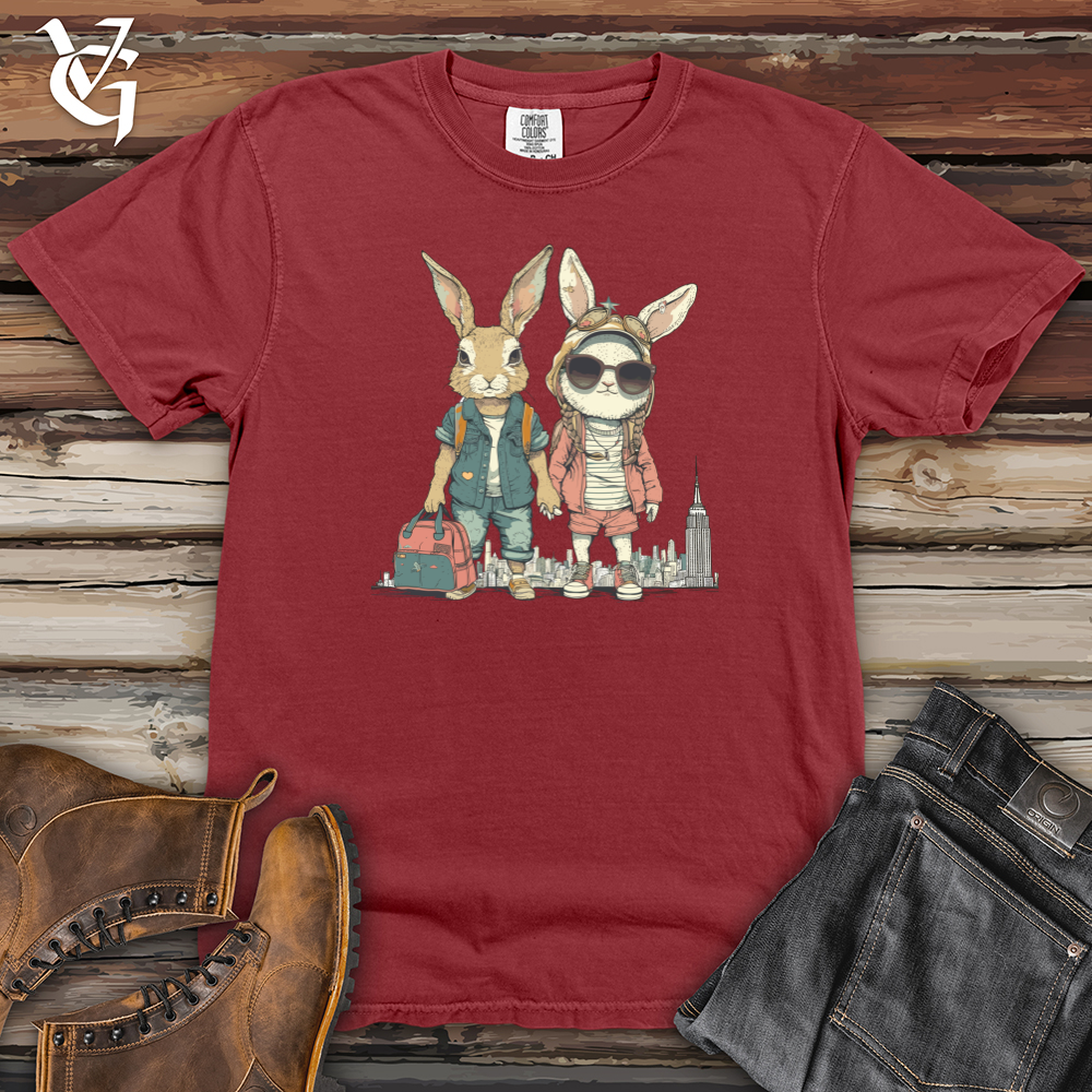 Bunnies Urban Adventure Heavy Cotton Comfort Colors Tee