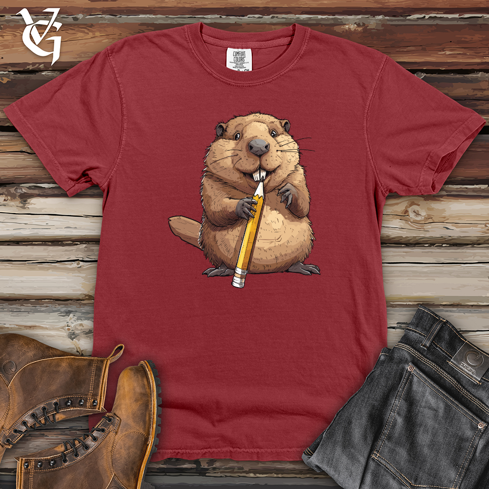 Beaver Pencil Sharpener Heavy Cotton Comfort Colors Tee