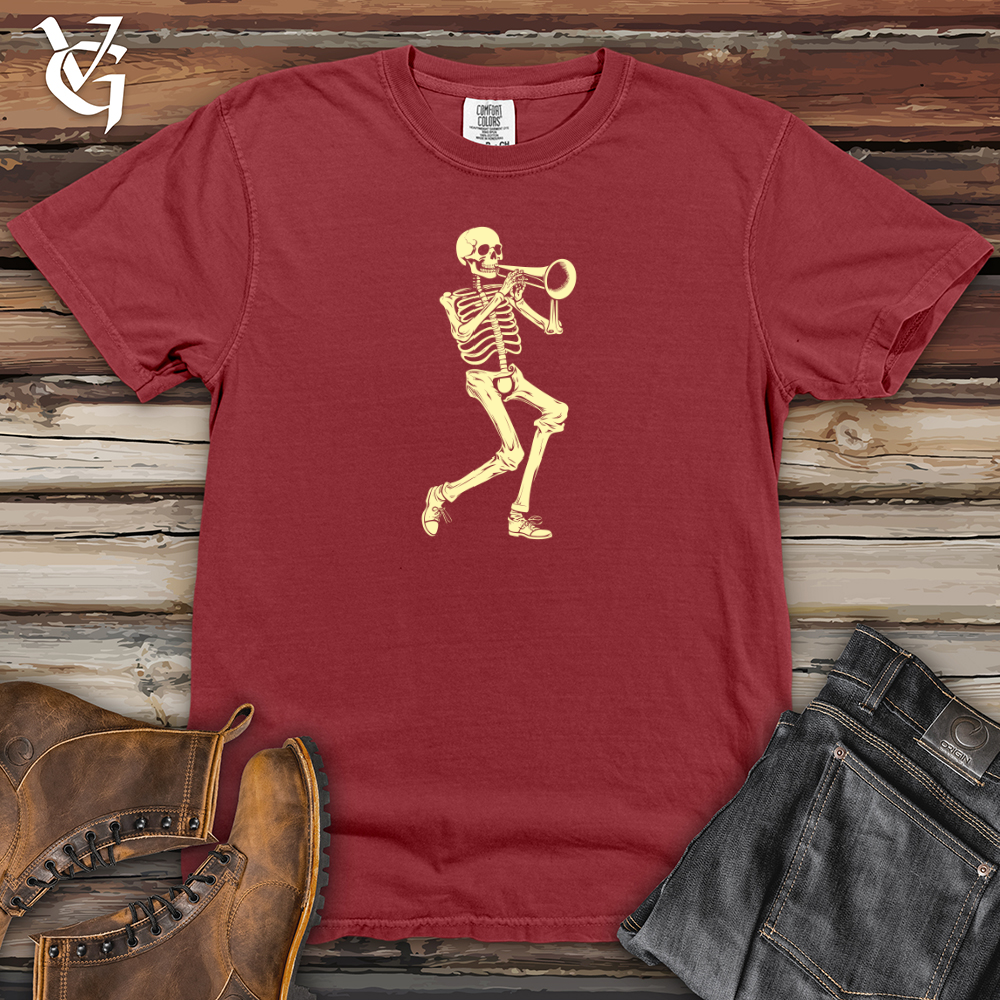 Melodic Skeleton Serenade Heavy Cotton Comfort Colors Tee