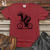 Bear Riding Bike Heavy Cotton Comfort Colors Tee