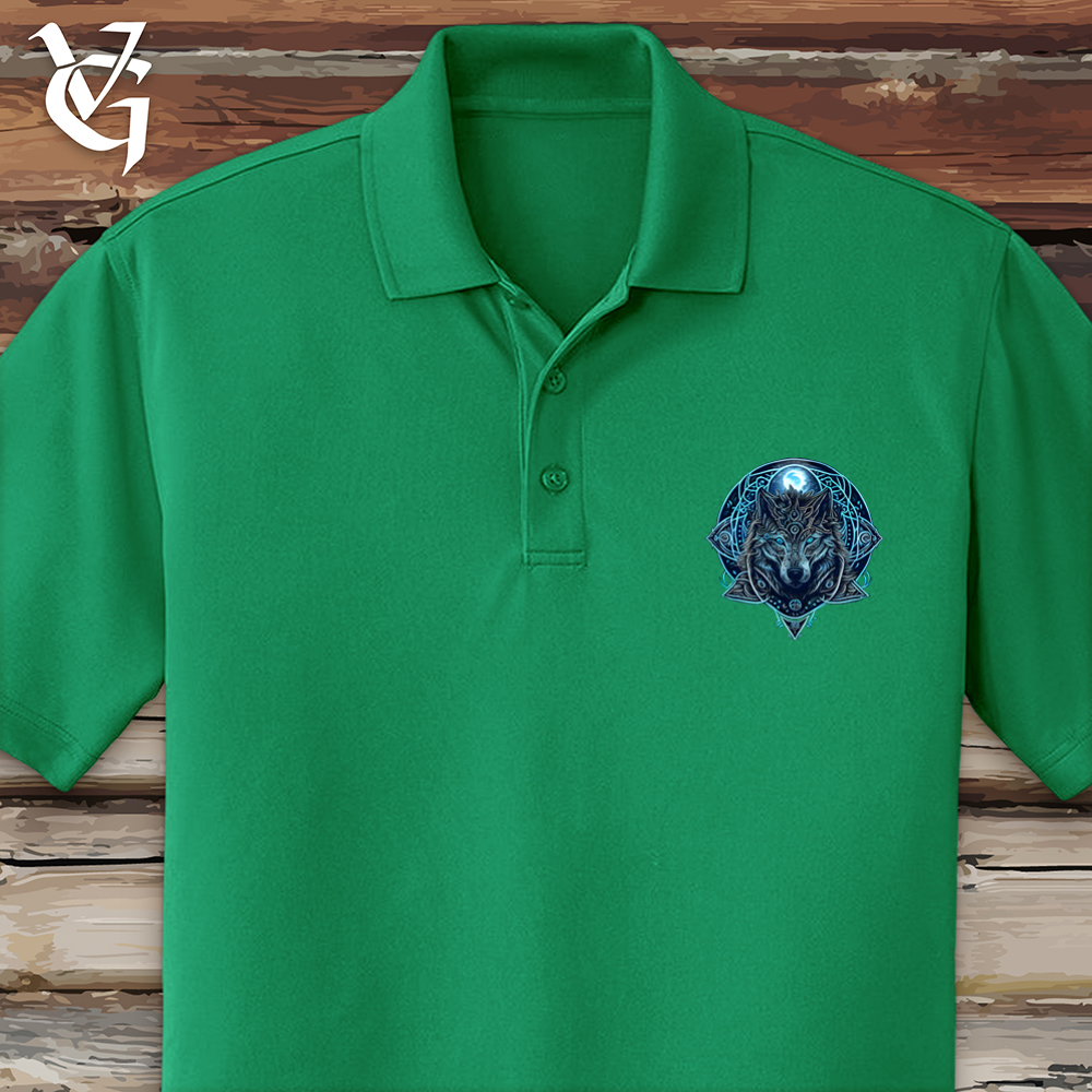 Celtic Fenrir Wolf Polo
