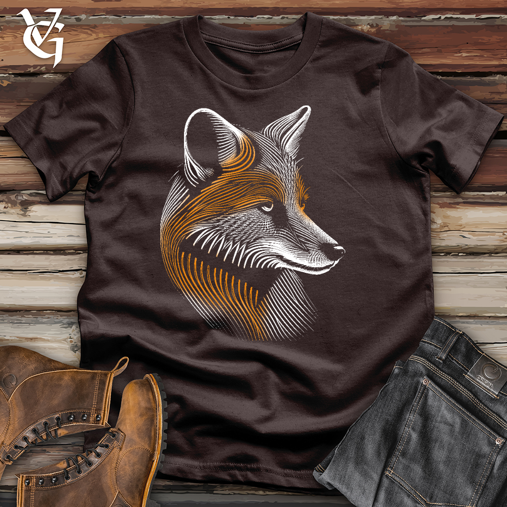 Fox Painting Cotton Tee