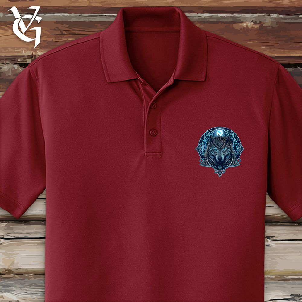 Celtic Fenrir Wolf Polo