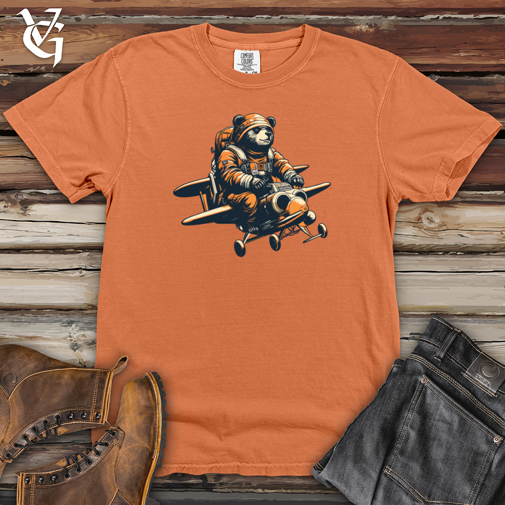 Bear Jetpack Skyward Adventure Heavy Cotton Comfort Colors Tee