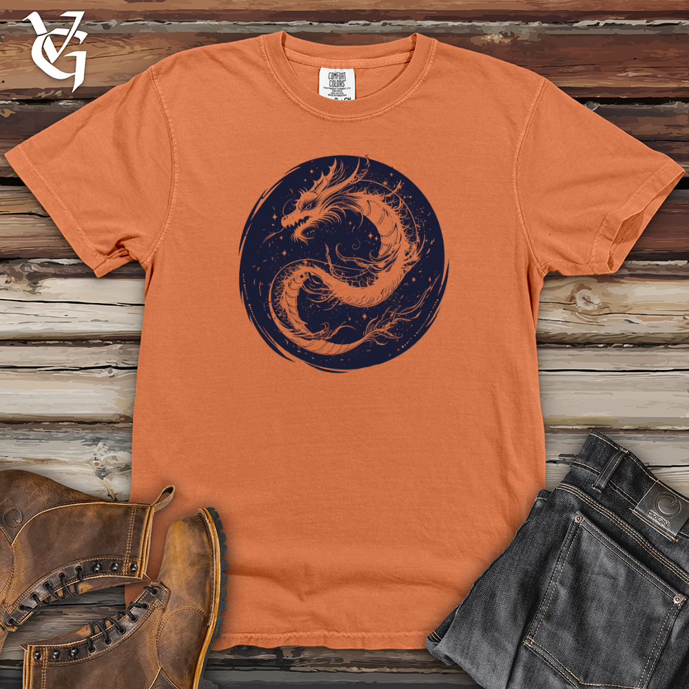 Celestial Dragon Circle Heavy Cotton Comfort Colors Tee