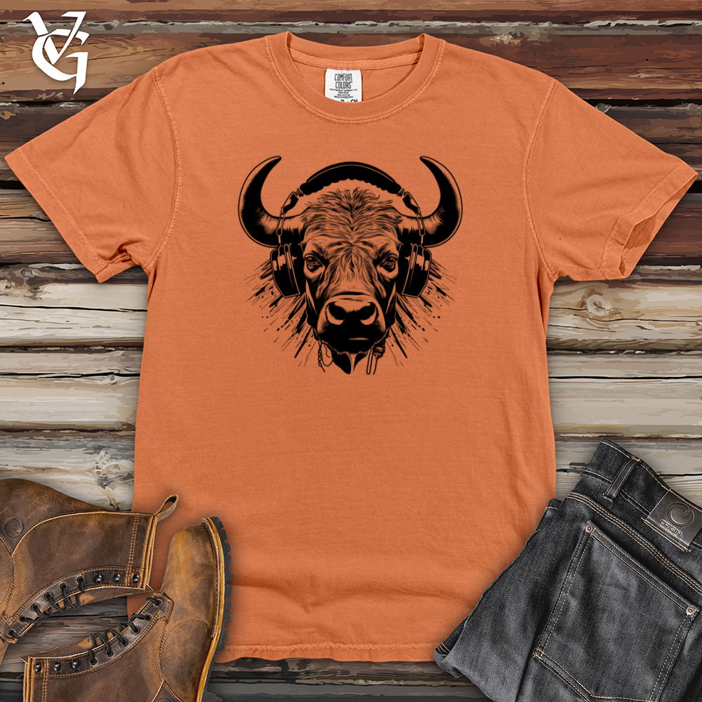 Buffalo Headphone Beats Heavy Cotton Comfort Colors Tee