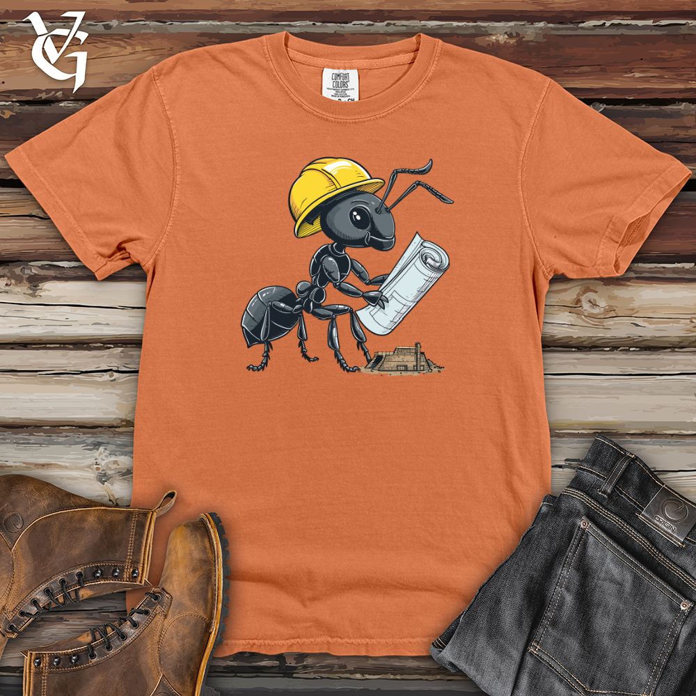 Ant Construction Planner Heavy Cotton Comfort Colors Tee