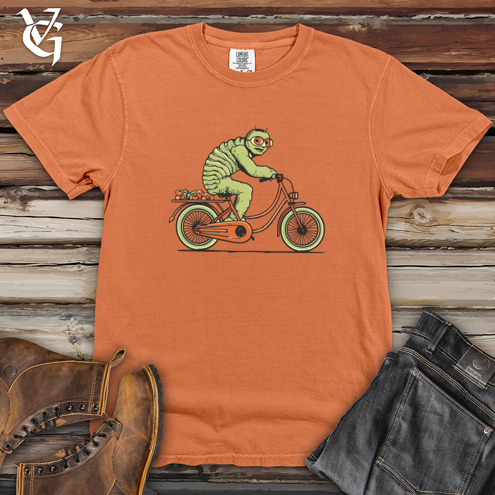 Caterpillar Cycle Crawl Adventure Heavy Cotton Comfort Colors Tee