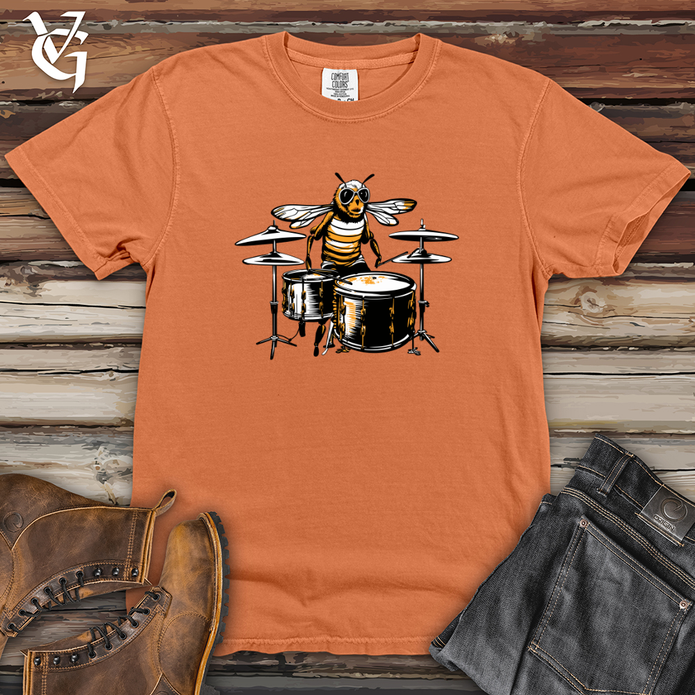 Bee Hive Beat Drumroll Rhythm Heavy Cotton Comfort Colors Tee