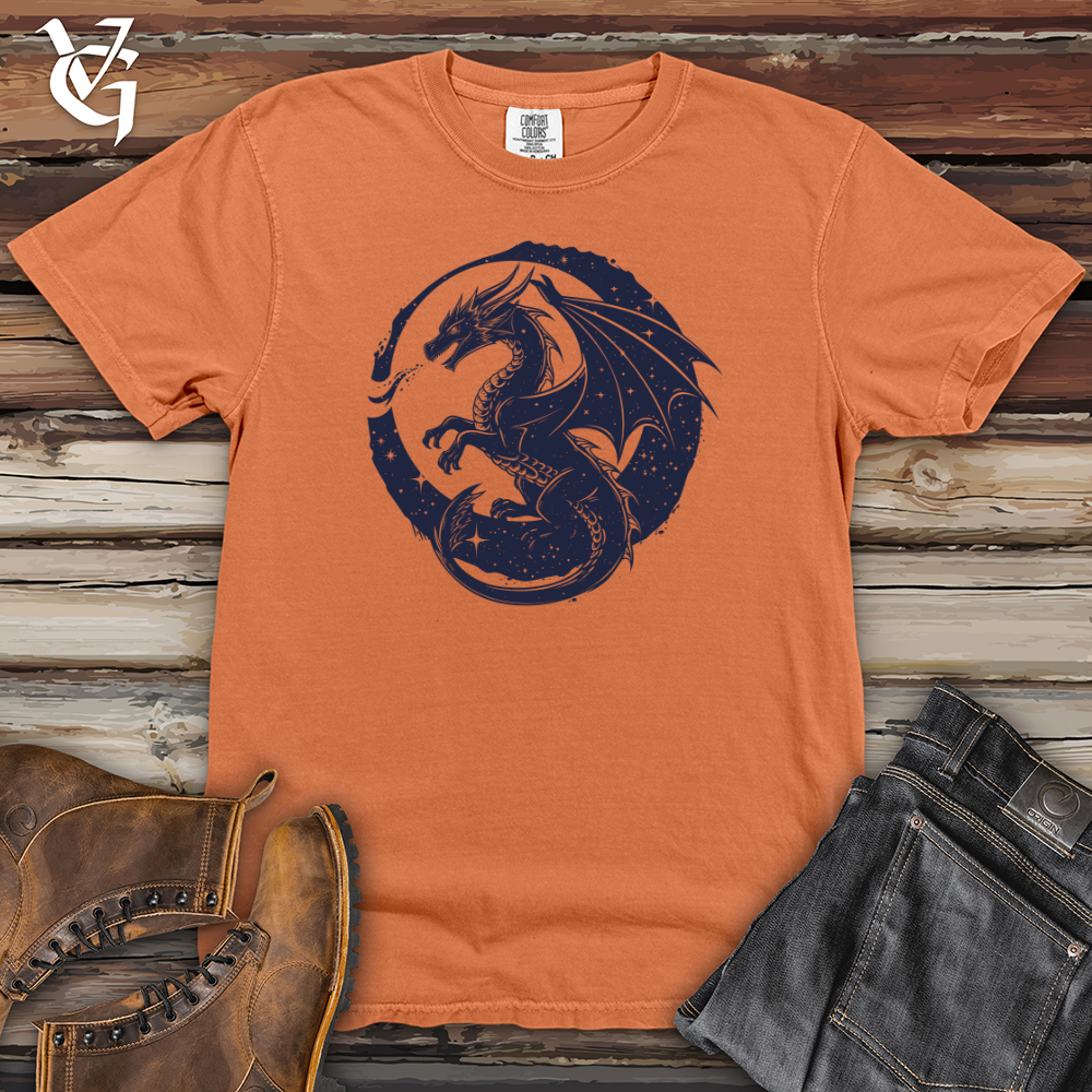 Celestial Dragon Circle Heavy Cotton Comfort Colors Tee