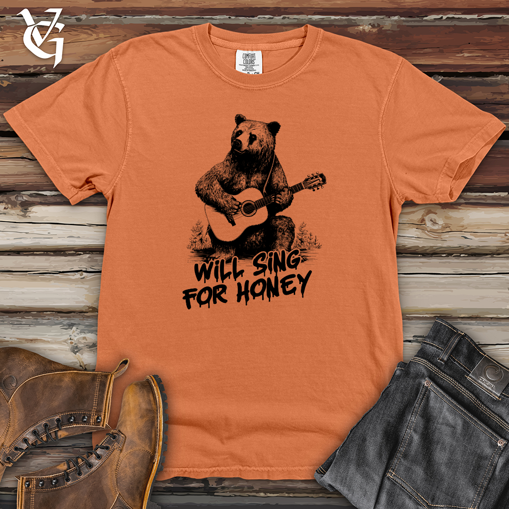 Will Sing For Honey Heavy Cotton Comfort Colors Tee
